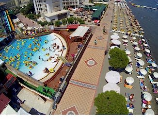 Marmaris Atlantis Su Parkı Plaj